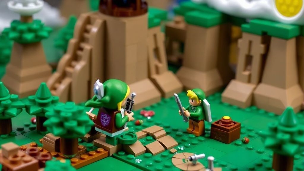 【童年梦想成真】乐高正式发布《塞尔达传说：时之笛》终极对决套装