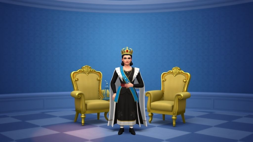 《模拟人生4》皇家与遗产DLC评测：从渔夫到暴君的荒诞权力之旅