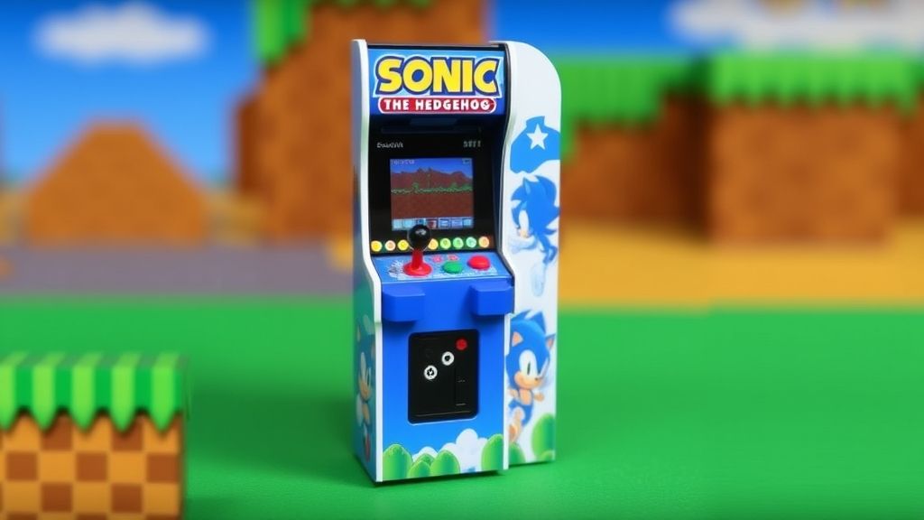 【怀旧收藏】世嘉推出索尼克迷你街机！11月1日发售