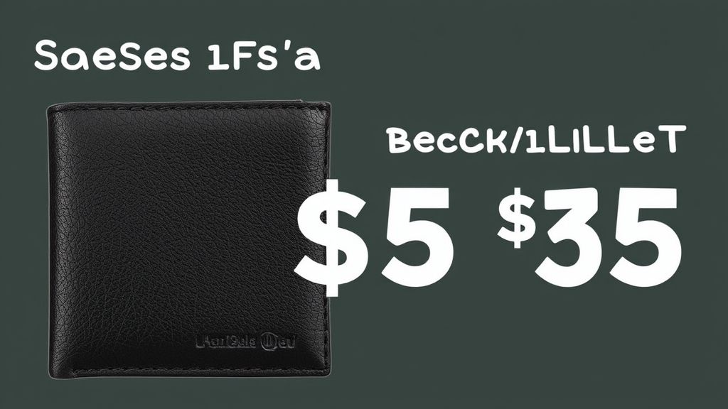 亚马逊爆款男士钱包史低价！Travelambo超薄真皮钱包仅售4.99美元