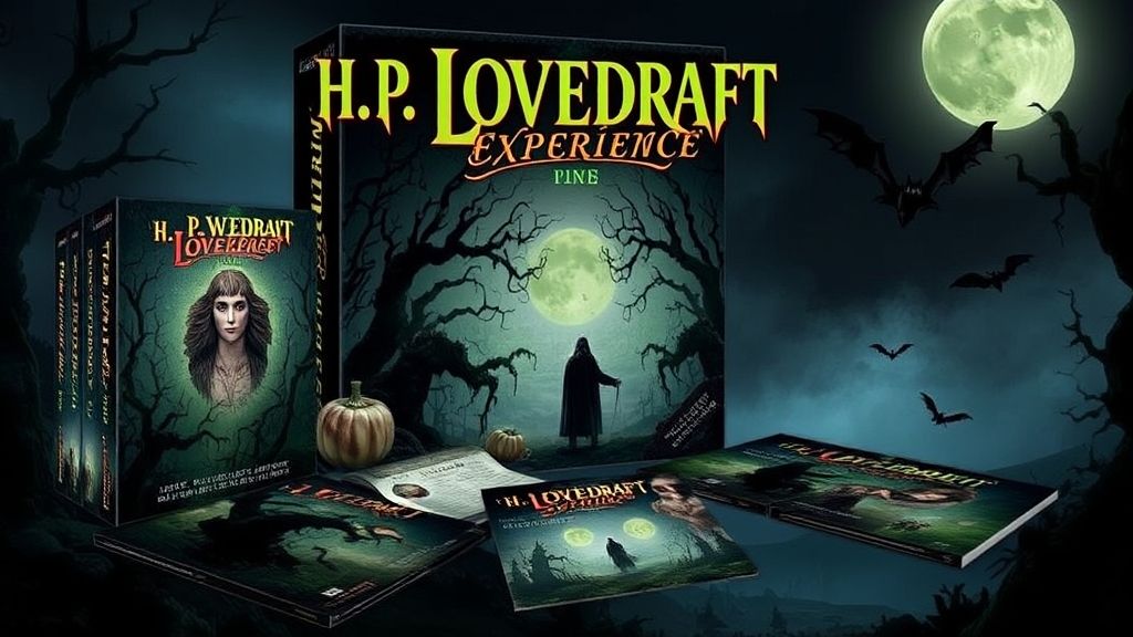 克苏鲁神话豪华典藏版震撼上市：H.P.洛夫克拉夫特作品全集限时特惠